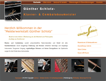 Tablet Screenshot of klavier-schlotz.de